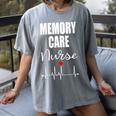 Memory Care Nurse Women's Comfort Colors T-Shirt Gray Memory Care Nurse Women's Comfort Colors T-Shirt Gray