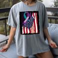 In Memory Of My Cousin Suicide Awareness American Flag Women Kids Men Women's Comfort Colors T-Shirt Gray In Memory Of My Cousin Suicide Awareness American Flag Women Kids Men Women's Comfort Colors T-Shirt Gray