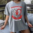 In Memory Of Father In Law Heart Disease Awareness Month Raglan Baseball Tee Women's Comfort Colors T-Shirt Gray In Memory Of Father In Law Heart Disease Awareness Month Raglan Baseball Tee Women's Comfort Colors T-Shirt Gray