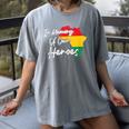 In Memory Of Our Heroes Pride Juneteenth Women's Comfort Colors T-Shirt Gray In Memory Of Our Heroes Pride Juneteenth Women's Comfort Colors T-Shirt Gray