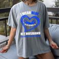 In My Memory Of My Husband CVS AWARENESS Women's Comfort Colors T-Shirt Gray In My Memory Of My Husband CVS AWARENESS Women's Comfort Colors T-Shirt Gray