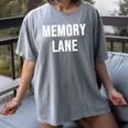 Memory Lane Women's Comfort Colors T-Shirt Gray