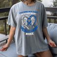 In Memory Of Niece Colon Cancer Awareness Memorial Women's Comfort Colors T-Shirt Gray