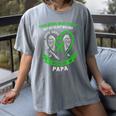 In Memory Of Papa Non Hodgkins Lymphoma Awareness Cancer Premium Women's Comfort Colors T-Shirt Gray
