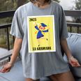 Mexican For Graduation La Graduada 2023 Women's Comfort Colors T-Shirt Gray