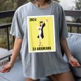 Mexican For Graduation La Graduada 2024 Women's Comfort Colors T-Shirt Gray