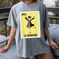 Mexican For Graduation La Graduada 2025 Women's Comfort Colors T-Shirt Gray
