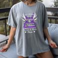 Mom & Dad My Angels In Memory Of Parents In Heaven Women's Comfort Colors T-Shirt Gray Mom & Dad My Angels In Memory Of Parents In Heaven Women's Comfort Colors T-Shirt Gray