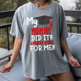 My MOMMY Did It Graduation Shirt Of Kids Nurse Graduation Women's Comfort Colors T-Shirt Gray