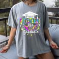 Mother Of a 2025 Graduate Tie Dye Class Senior Graduation 25 Women's Comfort Colors T-Shirt Gray