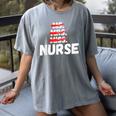MsMrs Miss NURSE Nursing Graduation Women's Comfort Colors T-Shirt Gray