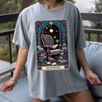 Mystical Library Book Reader The Introvert Tarot Card Women's Comfort Colors T-Shirt Gray Mystical Library Book Reader The Introvert Tarot Card Women's Comfort Colors T-Shirt Gray