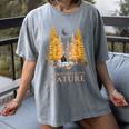 Nature Scene Tees For Introverts Quiet Escape Solitude Women's Comfort Colors T-Shirt Gray Nature Scene Tees For Introverts Quiet Escape Solitude Women's Comfort Colors T-Shirt Gray