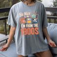 Be Nice To Me I'm From The 1900s Women's Comfort Colors T-Shirt Gray