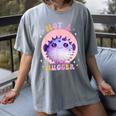 Not a Hugger Cute Pufferfish Autism Awareness Introverts Women's Comfort Colors T-Shirt Gray Not a Hugger Cute Pufferfish Autism Awareness Introverts Women's Comfort Colors T-Shirt Gray