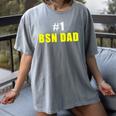 Nurse BSN Student Graduate Dad Nursing Graduation Women's Comfort Colors T-Shirt Gray