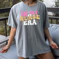 In My Nurse Era Nursing School Graduation Women Women's Comfort Colors T-Shirt Gray
