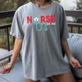 Nurse Est 2018 New Graduation Nursing School T-Shirt Women's Comfort Colors T-Shirt Gray