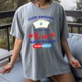 Nurse Tshirt Graduation Nursing School Birthday Women's Comfort Colors T-Shirt Gray