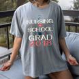 Nurse Pinning Ceremony Nursing School 2018 Graduation Shirt Women's Comfort Colors T-Shirt Gray