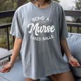 Nursing Male Nurse Murse RN Graduation Week Idea Women's Comfort Colors T-Shirt Gray