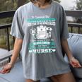 Nursing School Graduation Inherited RN LPN Nurse Grad 2021 Women's Comfort Colors T-Shirt Gray