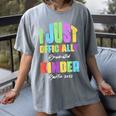 I Officially Graduated Kindergarten Graduation Class Of 2022 Women's Comfort Colors T-Shirt Gray