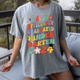 I Officially Graduated Kindergarten Graduation Class 2024 Women's Comfort Colors T-Shirt Gray
