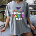 I Officially Graduated Pre-k Graduation Pre k Class 2023 Kid Women's Comfort Colors T-Shirt Gray
