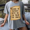 Old People Joke Please Be Patient With Me I'm From The 1900s Women's Comfort Colors T-Shirt Gray Old People Joke Please Be Patient With Me I'm From The 1900s Women's Comfort Colors T-Shirt Gray
