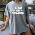 Hispanic Graduation Me Gradue Class Of 2021 T-Shirt Women's Comfort Colors T-Shirt Gray