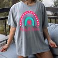 Pathologists' Assistant Graduation 2023 Boho Rainbow Women's Comfort Colors T-Shirt Gray