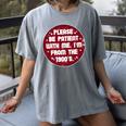 Patient I'm From The 1900s Fathers Day Please Be Premium Women's Comfort Colors T-Shirt Gray