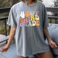 Peace Out Third 3rd Grade Graduation Graduate Class Of 2025 Women's Comfort Colors T-Shirt Gray