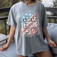 People Person Repellant Introvert Women's Comfort Colors T-Shirt Gray