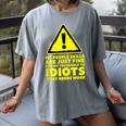 My People Skills Are Just Fine Sarcastic Introvert Women's Comfort Colors T-Shirt Gray