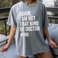 PHD Doctorate Phinished Doctoral Degree PHD Graduation Women's Comfort Colors T-Shirt Gray