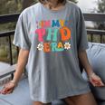 In My Phd Era Groovy Phd Graduation Future Doctor Women's Comfort Colors T-Shirt Gray