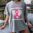 Pink Breast Cancer Awareness Women Men In Memory Of My Niece Women's Comfort Colors T-Shirt Gray Pink Breast Cancer Awareness Women Men In Memory Of My Niece Women's Comfort Colors T-Shirt Gray