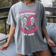 Pink In Memory Of Loving Aunt Breast Cancer Memorial Women's Comfort Colors T-Shirt Gray Pink In Memory Of Loving Aunt Breast Cancer Memorial Women's Comfort Colors T-Shirt Gray