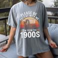 Please Be Patient With Me I'm From The 1900s Grandma Grandpa Women's Comfort Colors T-Shirt Gray