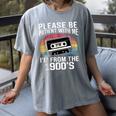Please Be Patient With Me I'm From The 1900s Retro 90s Women's Comfort Colors T-Shirt Gray