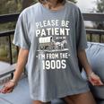 Please Be Patient I'm From The 1900s Retro Premium Tri-Blend Women's Comfort Colors T-Shirt Gray