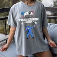 Police Academy Graduate Shirt Police Academy Graduation Gift Women's Comfort Colors T-Shirt Gray