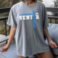 Powerlifting Senior 2025 Class Of 2025 Graduation Party 23 Women's Comfort Colors T-Shirt Gray