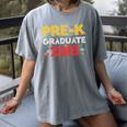 Pre-K Graduate Grad 2018 Graduation Shirt Women's Comfort Colors T-Shirt Gray
