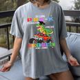 Pre k Graduation 2025 Pre-k Kindergarten Graduate Dinosaur Premium Tri-Blend Women's Comfort Colors T-Shirt Gray