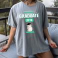 Pre K Graduation Shirt Cute Graduate 2018 Wise Owl Women's Comfort Colors T-Shirt Gray