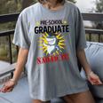 Pre K Nailed It Shirt 2019 Shark Graduation TShirt Women's Comfort Colors T-Shirt Gray