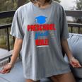 Preschooler Graduation Grad Cap Preschool Grads Rule Women's Comfort Colors T-Shirt Gray